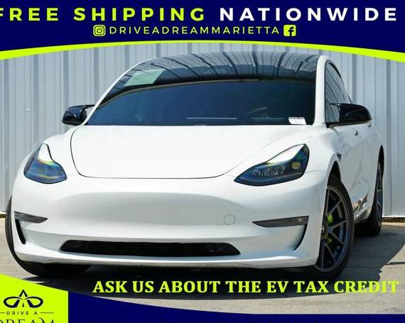TESLA MODEL 3 2021 5YJ3E1EB9MF872635 image
